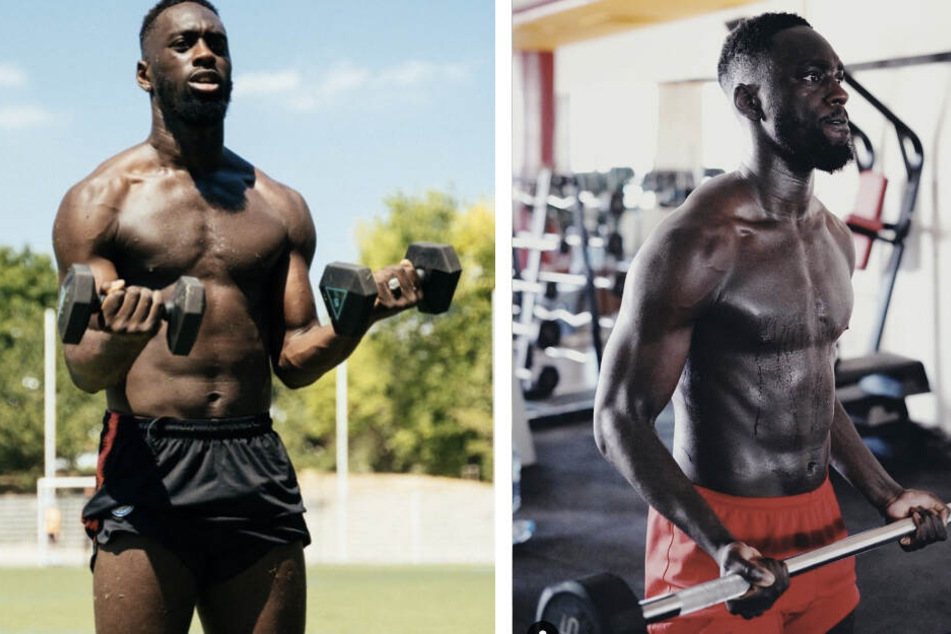 Jean-Kévin Augustin postete während der Sommerpause zahlreiche Schnappschüsse während des Trainings. Der Stürmer will bei RB Leipzig unter Julian Nagelsmann voll angreifen.