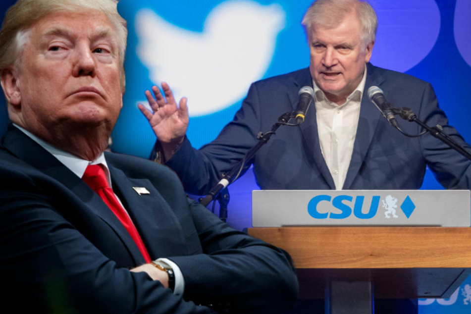 Horst Seehofer (r.) will sehr bald selbst anfangen, auf Twitter aktiv zu werden.