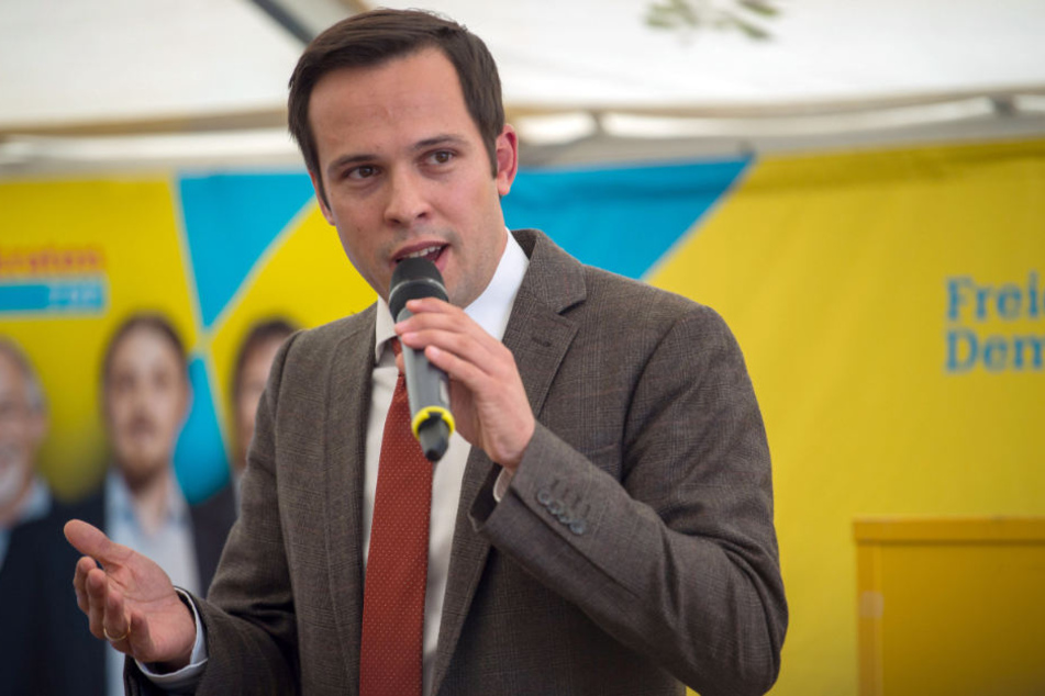 Martin Hagens Ziel für die FDP bei der bayerischen Landtagswahl ist acht Prozent.