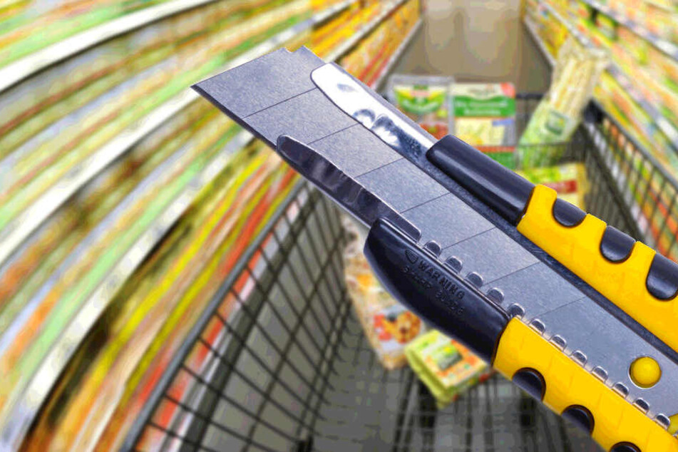 Die in dem Supermarkt gefundenen Klingen stammten von einem Teppichmesser (Symbolbild).