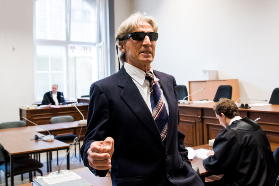 Der Bankräuber zog vor Gericht eine wahre Show ab.
