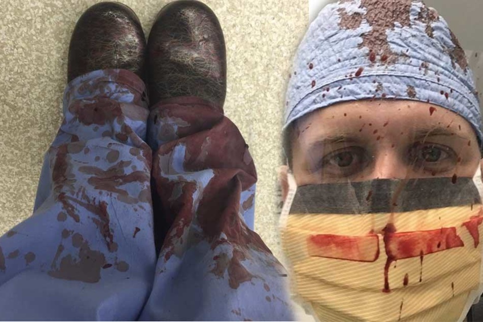 Mit blutigen Fotos aus ihrem Berufsalltag machen amerikanische Ärzte auf die dramatischen Folgen von Waffengewalt aufmerksam.