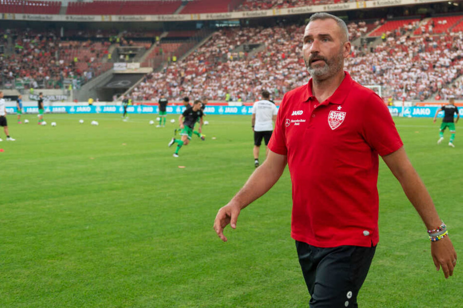Seit dem Antritt von Trainer Tim Walter (Foto) klagte Donis nicht über zu wenig Spielzeit.
