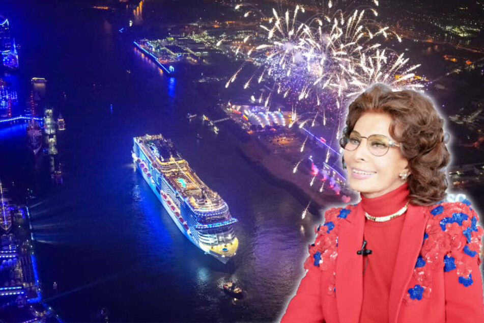 Special Guest bei der Grandiosa-Taufe: Filmschauspielerin Sofia Loren.
