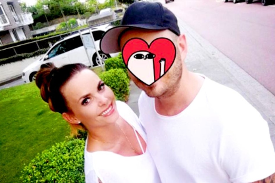 Denisé Kappès (28) wurde zur Geburt ihres Sohnes von ihrem neuen Freund Tim unterstützt.