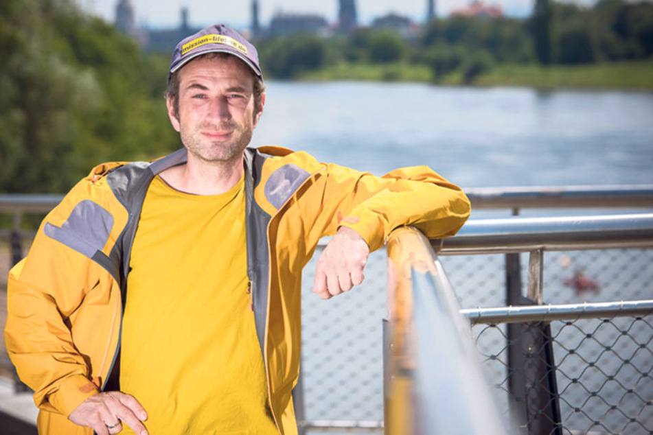 Der Mit-Initiator von„Mission Lifeline“: Axel Steier (41) aus Dresden.