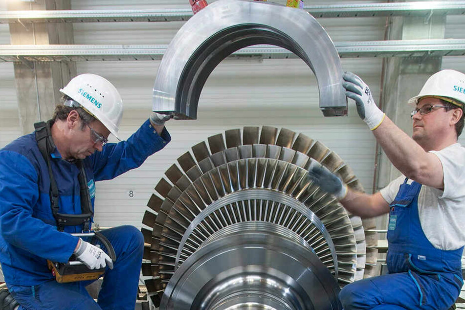 Noch werden bei Siemens in Görlitz Turbinen produziert.