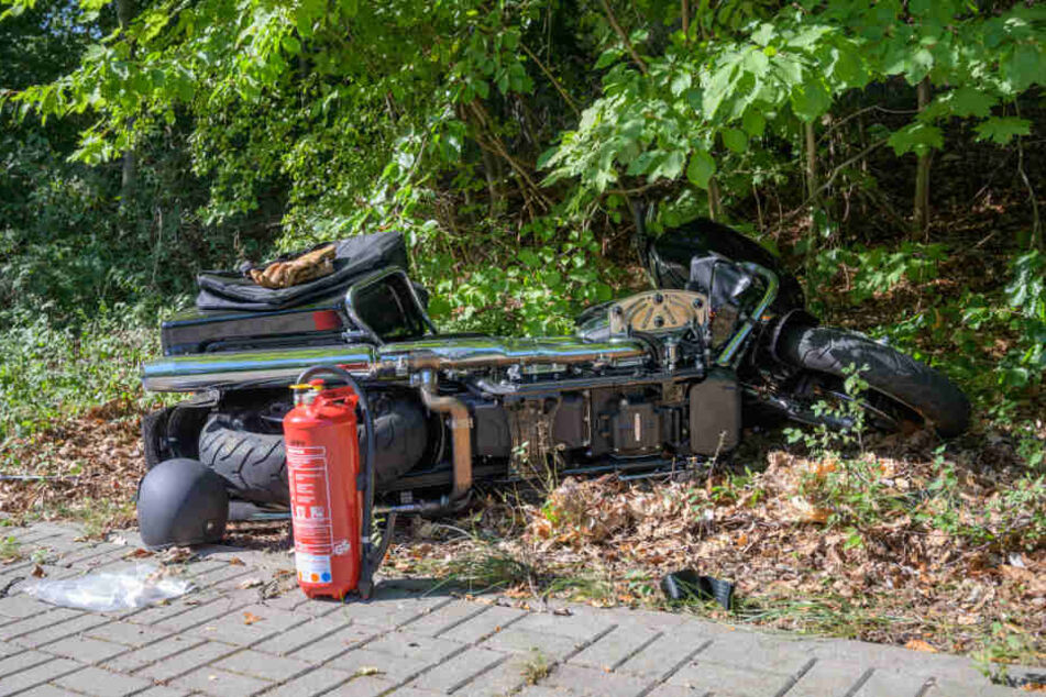 Der Schauspieler verunglückte mit seinem Motorrad.