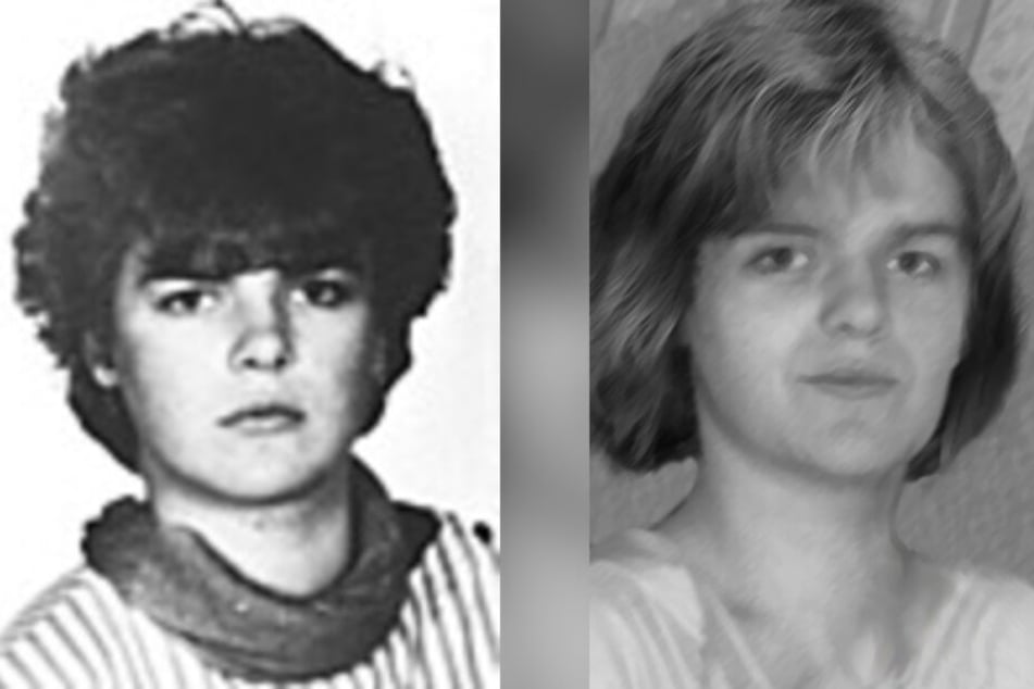 Links eines der letzten Fotos von Christina Hermert (damals 22 Jahre) alt. Rechts eine künstliche Gesichtsalterung. So könnte die Vermisste heute aussehen.
