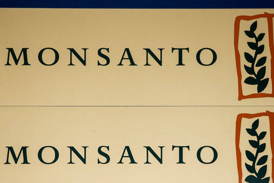 Das Schild am Eingang des Biotechnologie-Konzerns Monsanto im US-Bundesstaat Missouri.