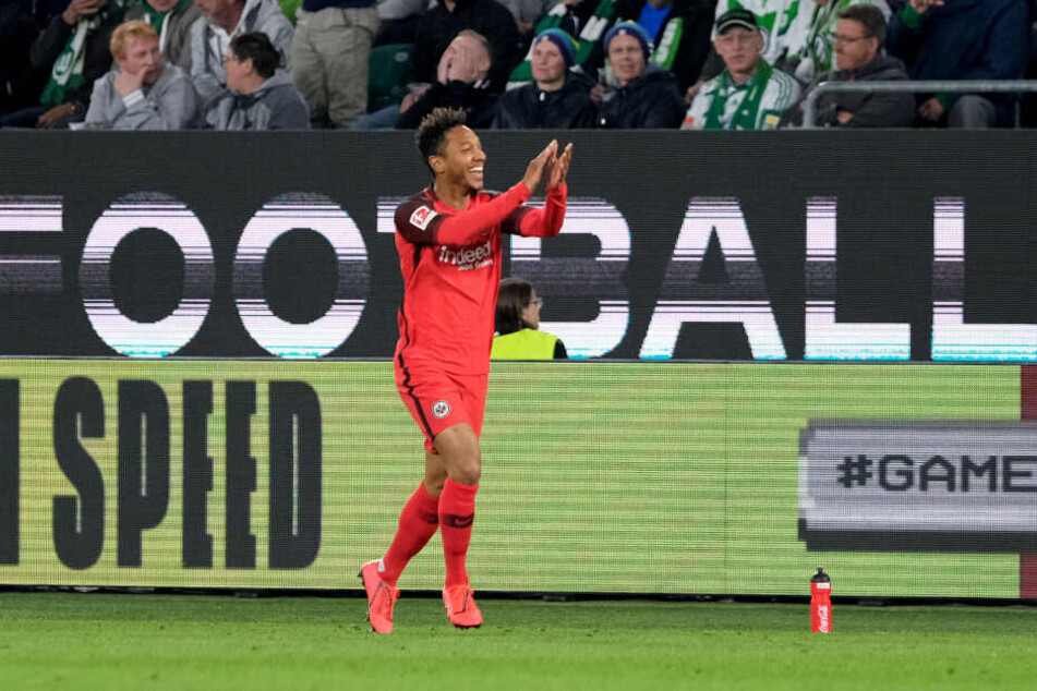 Der eingewechselte Jonathan de Guzmán schoss die Eintracht überraschend in Führung.