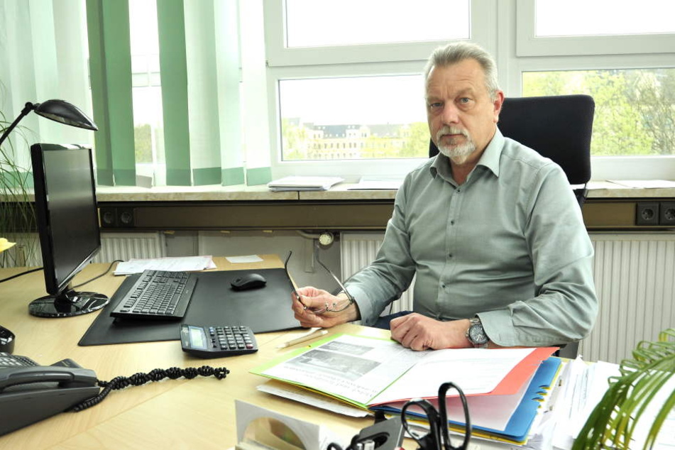 Geschäftsführer vom Chemnitzer Verein "Projekt Zukunft" Wolfgang Kmetzsch (59).