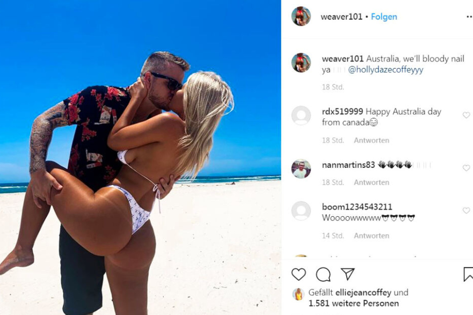 Holly-Daze Coffey und ihr Freund Jesse Weaver zeigen ihren Followern oft ihre gegenseitige Liebe.