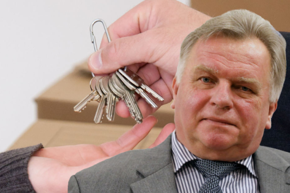 Ex-Minister Günther Krause (64, CDU) hat die Schlüssel des Hauses an die Besitzer zurückgegeben.