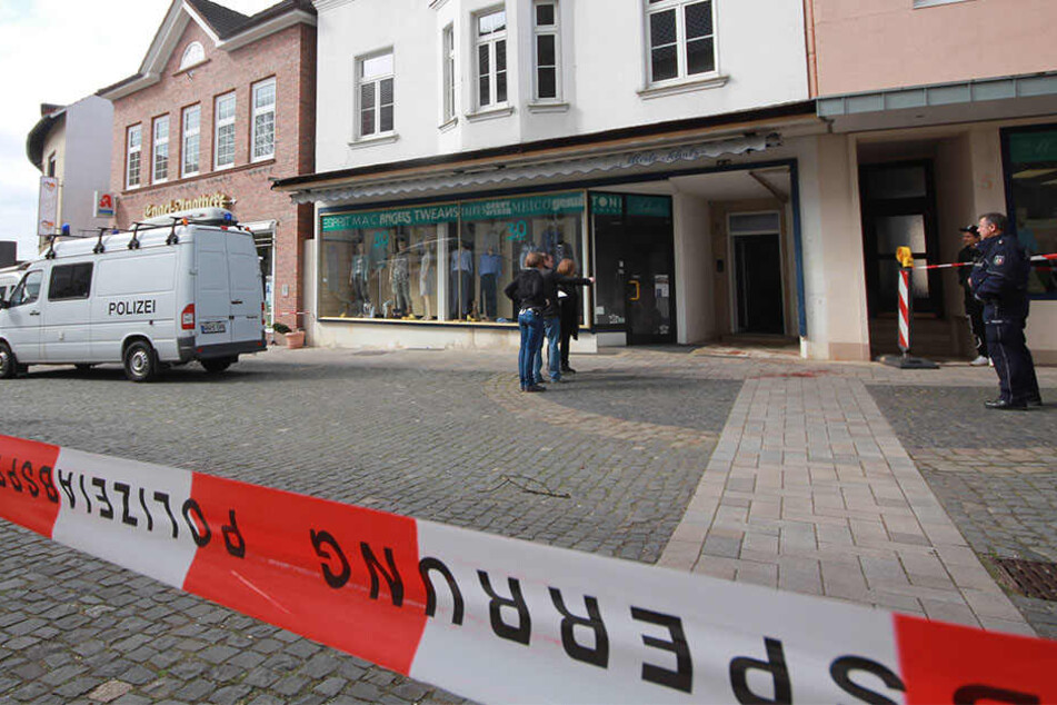 In diesem Haus in der Marktstraße fand die Bluttat statt.