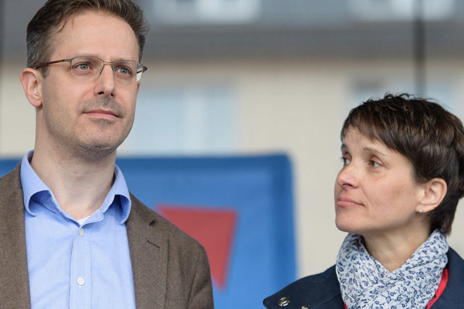 Marcus Pretzell (43) und seine Ehefrau Frauke Petry (41)