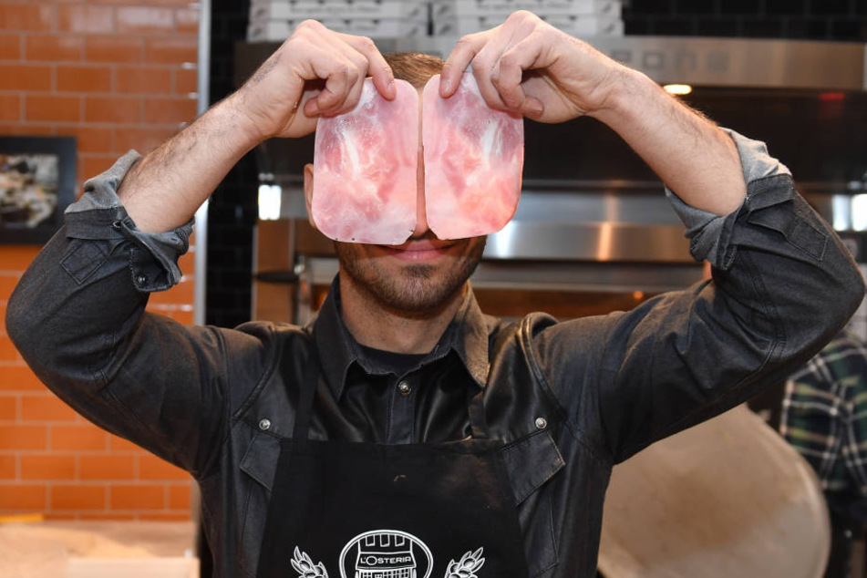 Der Spaß durfte beim Pizzabacken natürlich auch nicht zu kurz kommen.