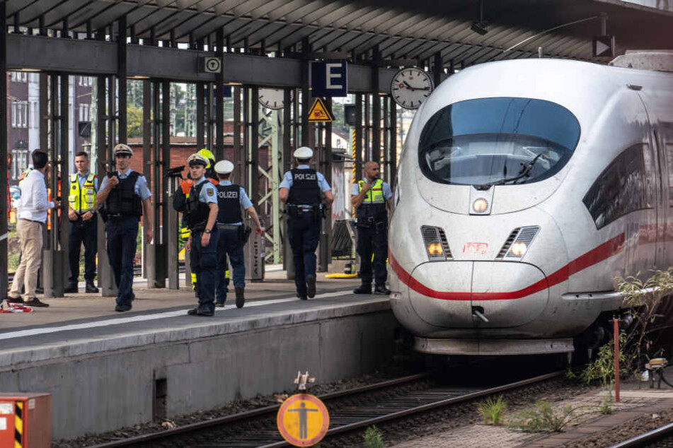 Das Unglück ereignete sich an Gleis 7 des Frankfurter Hauptbahnhofes.