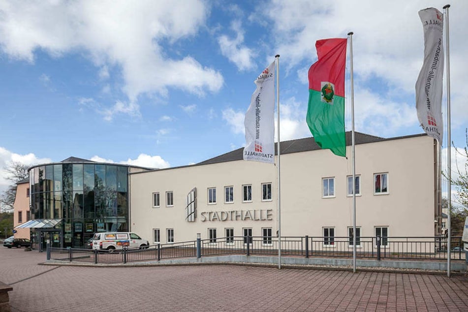 Der Austragungsort der Veranstaltung - die Stadthalle Limbach-Oberfrohna.