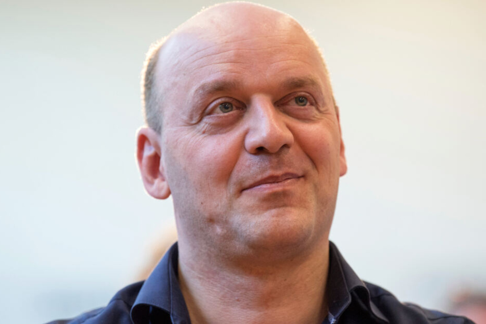 Das Foto vom 19. August 2018 zeigt Robert Lambrou, den AfD-Fraktionschef im hessischen Landtag.