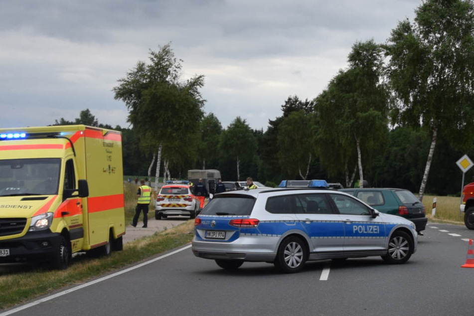 Bild von der Unfallstelle.