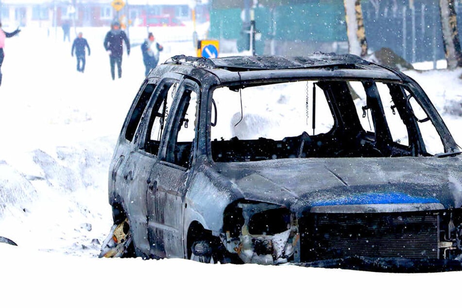 Den Wintersturm "Emma" haben Plünderer in Irland genutzt, um in einen Supermarkt einzubrechen.