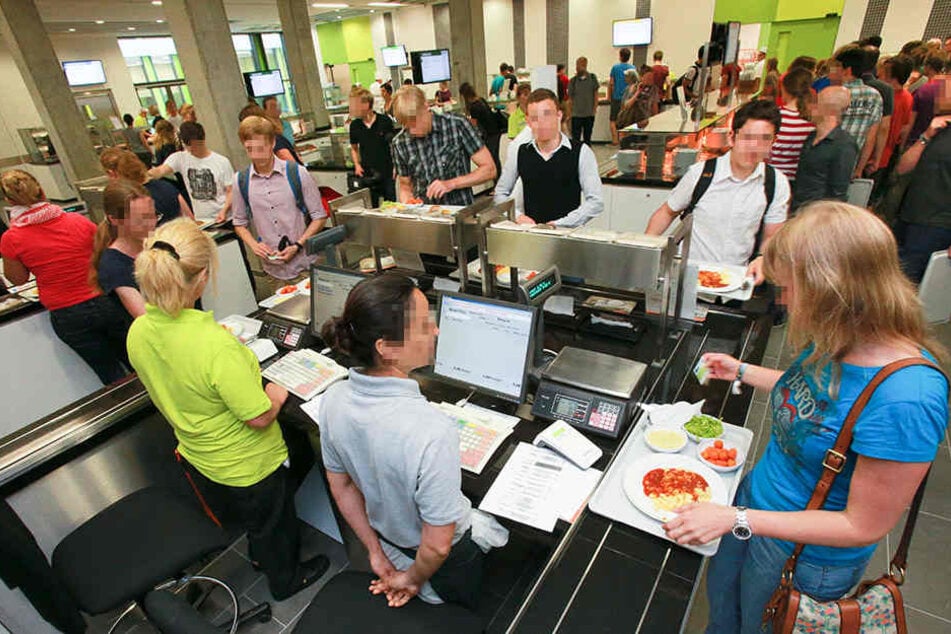 Die Mensa der Universität Bielefeld hat einen
guten Ruf.