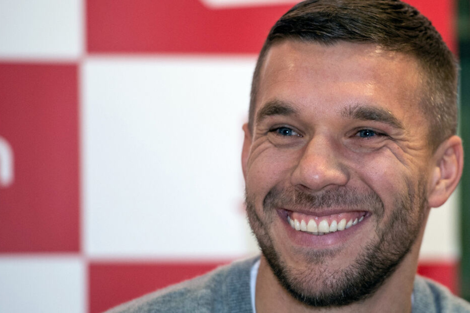 Profi-Kicker Lukas Podolski hat noch einen Vertrag in Japan.