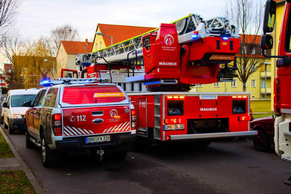 Einsatzkräfte sind vor Ort.
