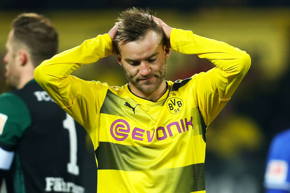 Verlässt den BVB nach nur einem Jahr wieder: Andrey Yarmolenko (28) wechselt zu West Ham United in die Premier League.