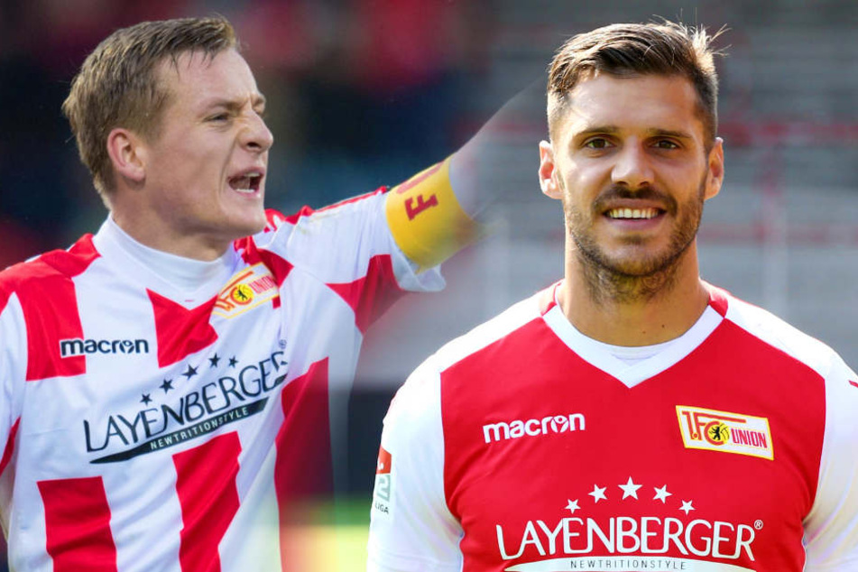 Felix Kroos (l.) wird Vize- Christopher Trimmel der neue Trainer vom 1. FC Union Berlin.