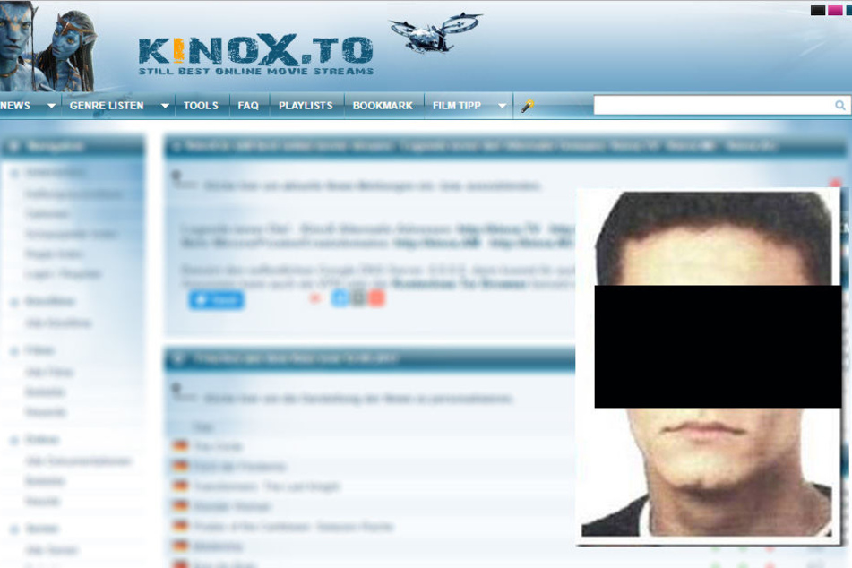 Die Polizei hat den mutmaßlichen Kinox.to-Betreiber festgenommen.