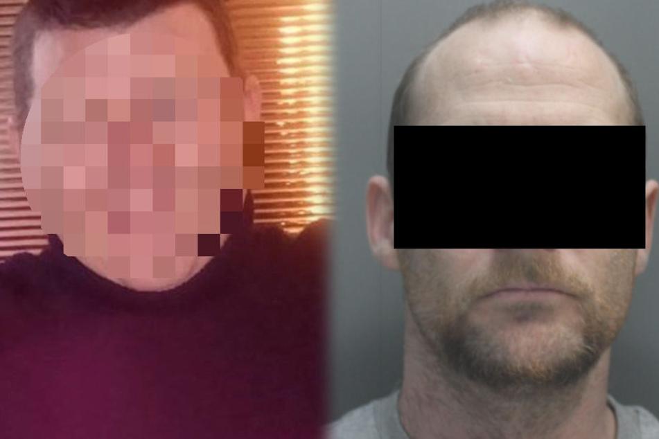 Ian Robertson (r.) wurde des Mordes an Robert Sempey für schuldig befunden.