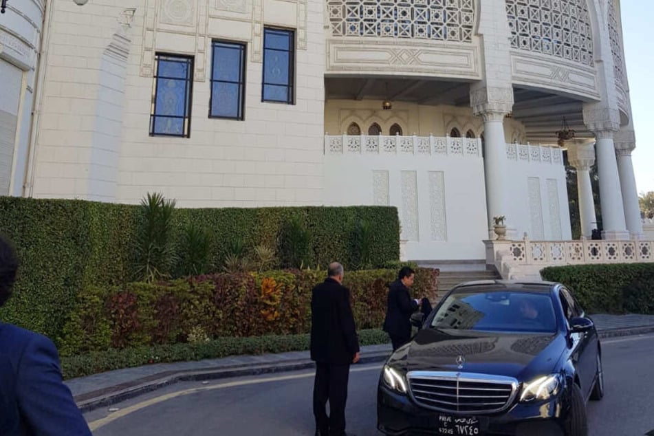 Der Präsidentenpalast in Kairo: Hier fand die zeremonielle Ordensübergabe statt.