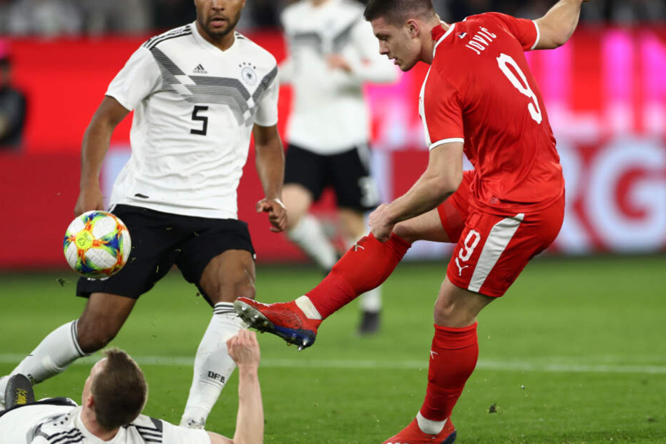 Luka Jovic zeigte gegen Deutschland, warum er das Potenzial