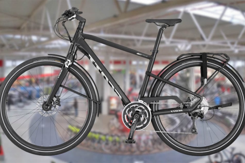 Dieses moderne, pflegeleichte Urban-Bike ist das perfekte Fortbewegungsmittel für die Stadt.