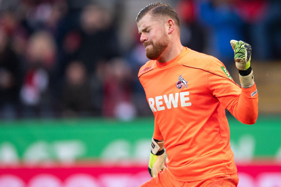 Hier freut sich Timo Horn über einen Treffer seines Teams.