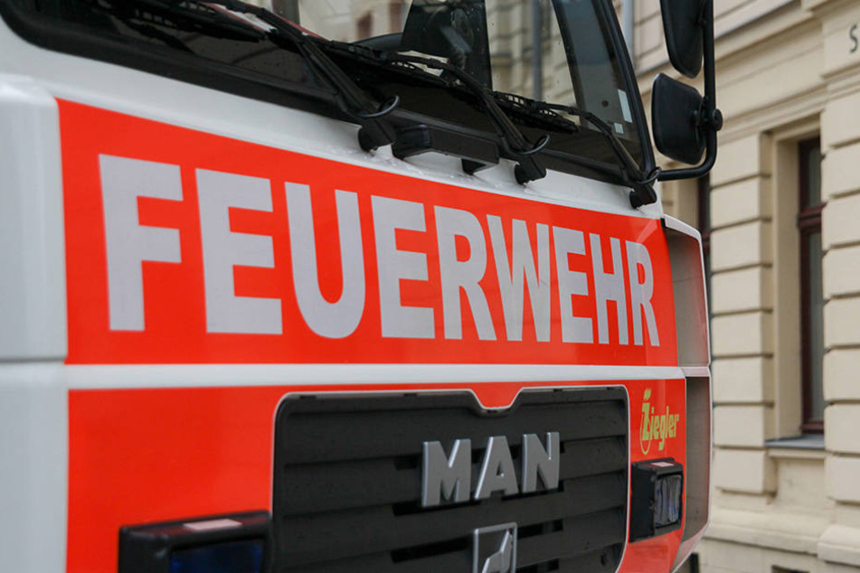 Im Leipziger Stadtteil Volkmarsdorf brannte am Dienstagabend ein Wohnhaus.
