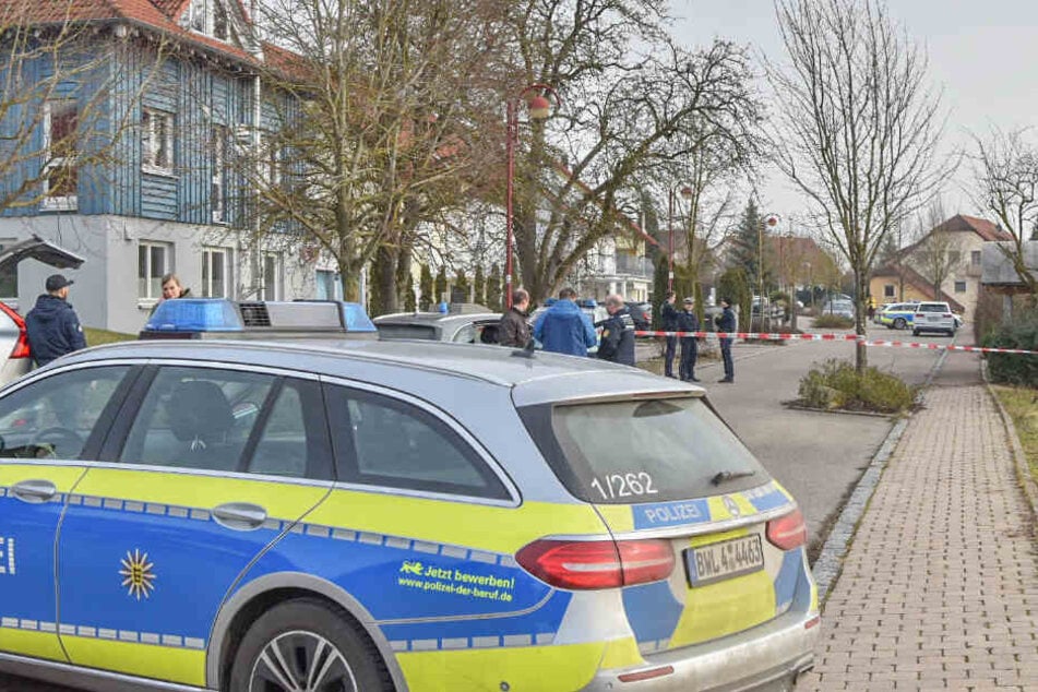 Es soll in Rot am See erneut Schüsse gegeben haben: Polizei ist vor Ort.