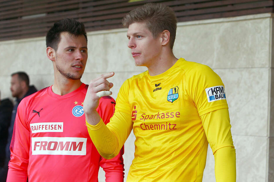 Heinz Lindner (l.) und Jakub Jakubov kennen sich aus Wien, wurden bei der Austria gemeinsam ausgebildet.