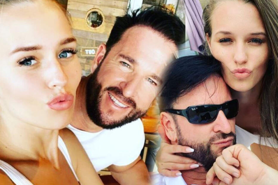 Mit glücklichen Pärchen-Selfies kennen sich Michael Wendler (47) und seine Freundin Laura Müller (19) nun wirklich aus.