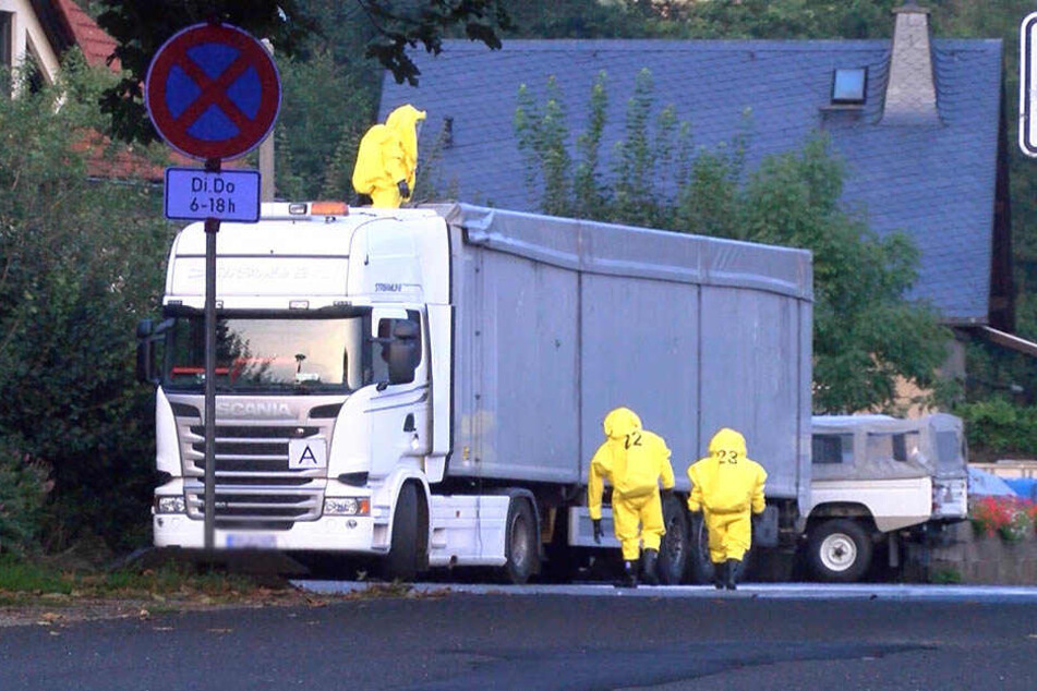 Es rückten 90 Einsatzkräfte aus dem gesamten Kreis in den kleinen Ort an.