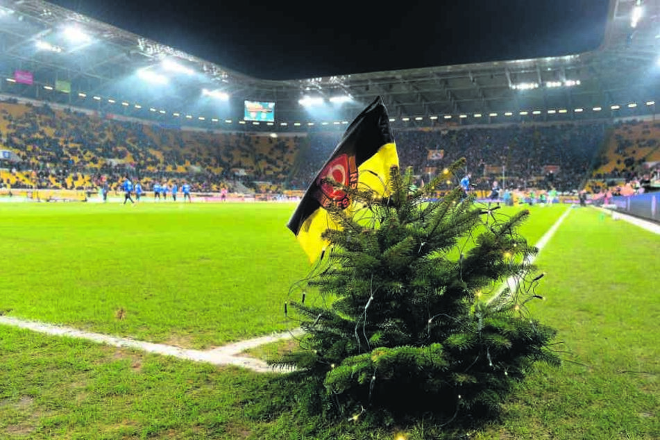 Im DDV-Stadion brennt der Baum - aber nur im positiven Sinne.