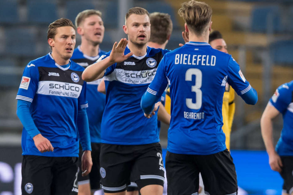 Aktuell feiern die Bielefelder wieder Erfolge in der Zweiten Liga.