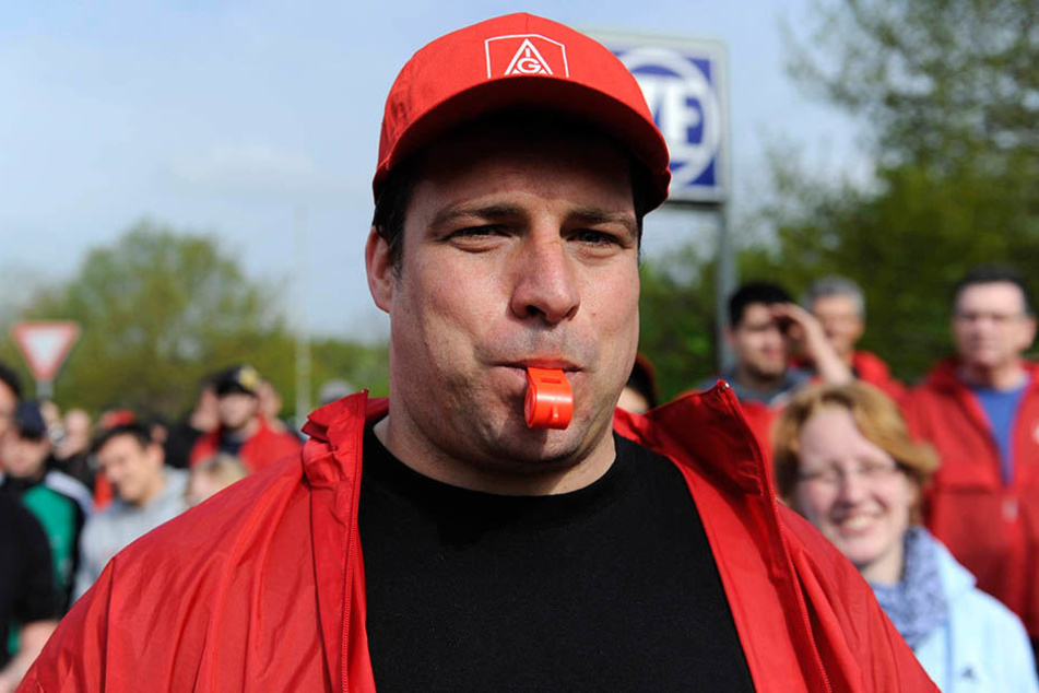Markus Schlimbach ist stolz auf den Protest, den die Kollegen organisieren.