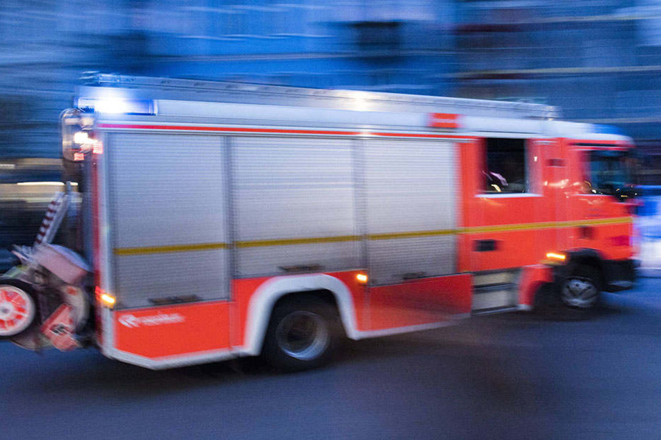 Großeinsatz der Leipziger Feuerwehr.