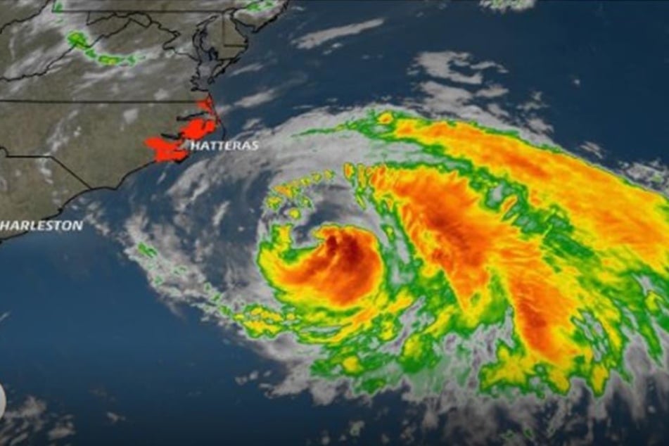 "Maria" bewegt sich derzeit auf die Ostküste der USA zu.
