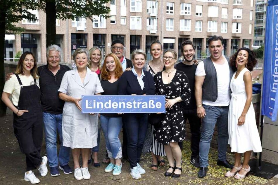 Die Darsteller der Serie "Lindenstraße".