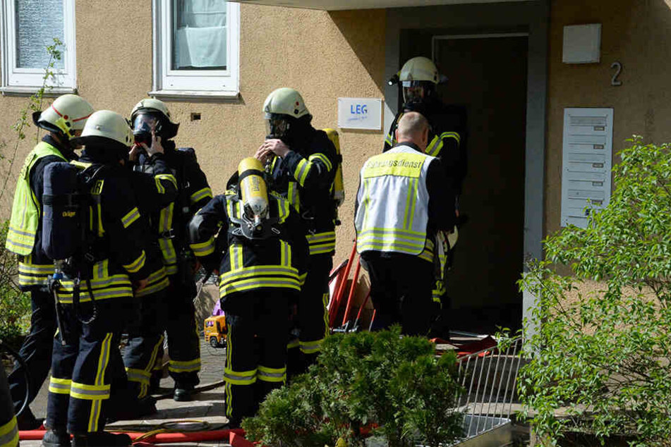 Die Feuerwehr Gütersloh bekam den Brand schnell in den Griff.