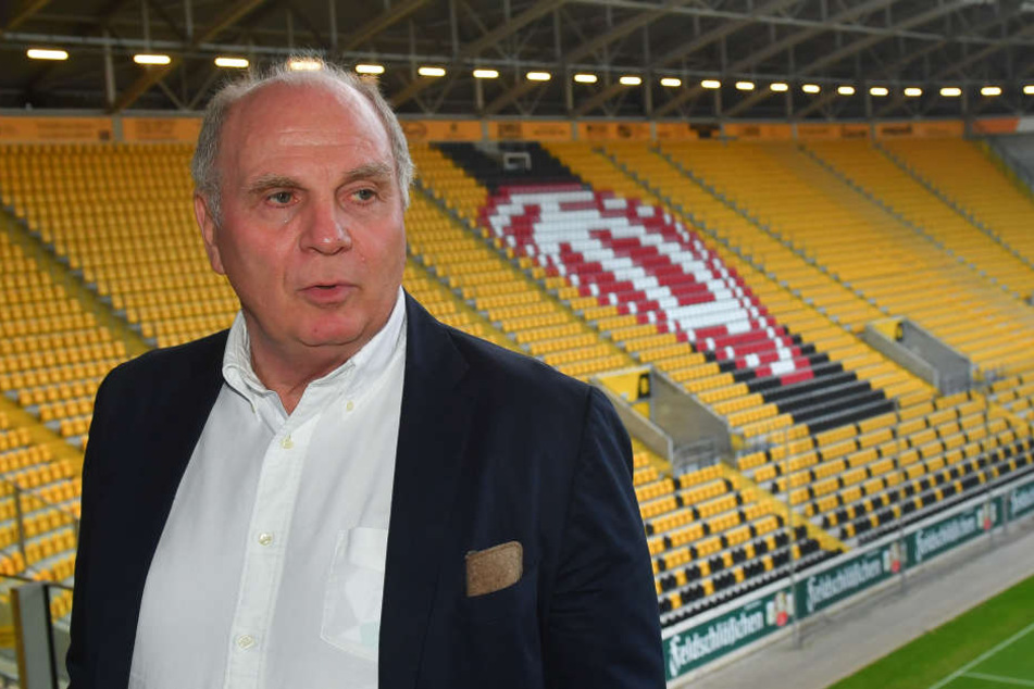 Uli Hoeneß (66) äußerte sich auch deutlich zu den Chancen für den Ostfußball.